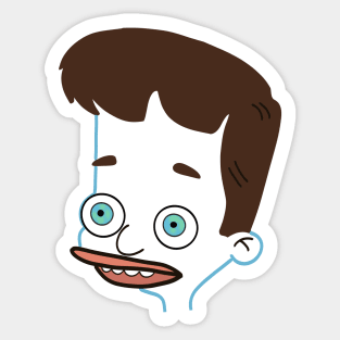 Big mouth - Nick Kroll Sticker